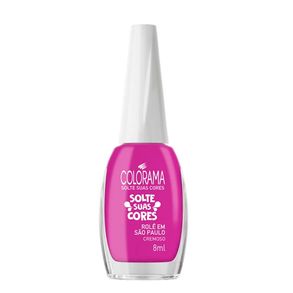 Esmalte Solte Suas Cores Rolê Em São Paulo Colorama 8ml