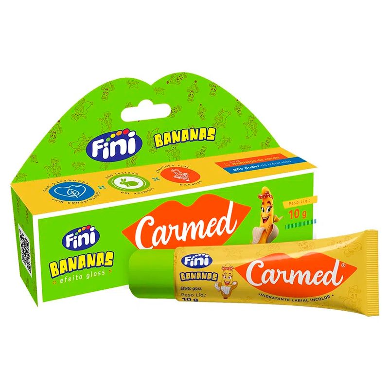 Hidratante-Labial-Carmed-Fini-Bananas-Cimed-10g