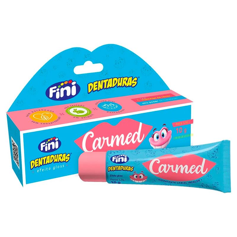 Hidratante-Labial-Carmed-Fini-Dentaduras-Cimed-10g