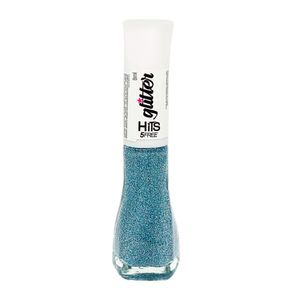 Esmalte Glitter Diamante Lua Azul Hits 8ml