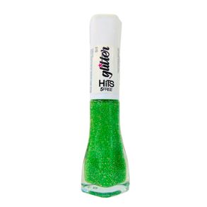 Esmalte Glitter Diamante Verde Aurora Hits 8ml