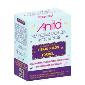Kit Unhas Fortes Agora Vai! Anita 10ml