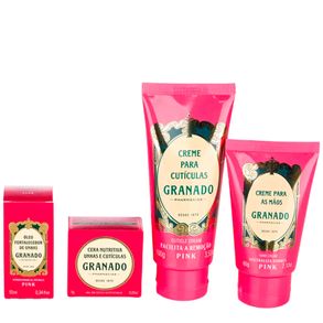 Kit Spa Mãos Perfeitas Pink Granado