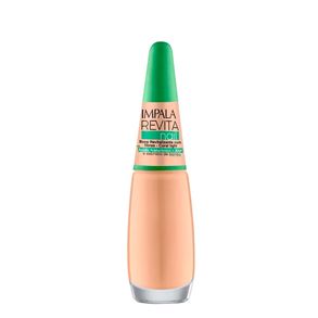 Base Revitalizante Com Fibras Coral Light Impala Revita Nail 7,5ml