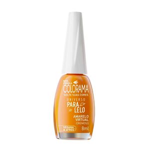 Esmalte Universo Paralelo Amarelo Virtual Colorama 8ml
