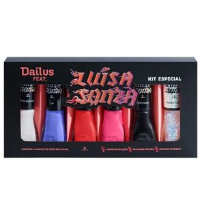 Kit Esmaltes Luisa Sonza Dailus 6 Unidades- Outlet