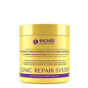 Máscara Capilar Tratamento Condicionante Revitalizante Bioavançada Clinic Repair System Richée 500g