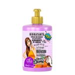 Creme-Para-Pentear-Tratamento-Fortalecimento-Cabelos-Com-Escova-Gota-Dourada-320ml