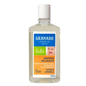 Shampoo Relaxante Extrato De Camomila Bebê Granado 250ml