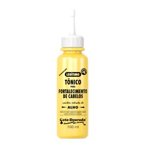 Tônico Para Fortalecimento De Cabelos Alho Gota Dourada 100ml
