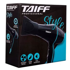 Secador De Cabelo Style Preto 2000w Taiff 127v