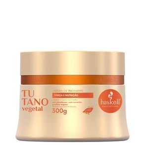 Máscara Capilar De Tratamento Força E Nutrição Tutano Vegetal Haskell 300g