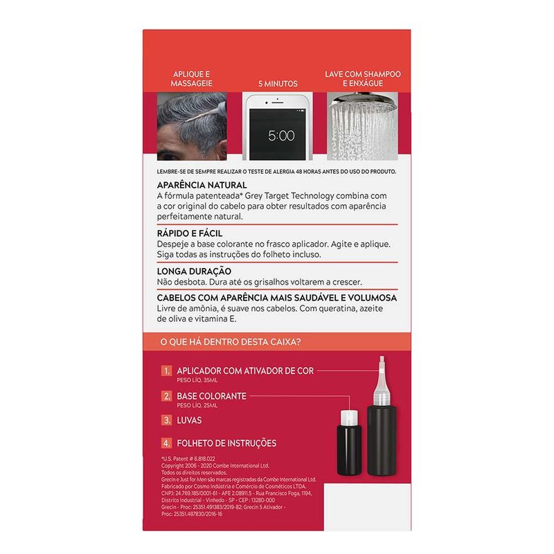 Shampoo-Tonalizante-Color-H-40-Castanho-Medio-Escuro-Grecin-5-60ml