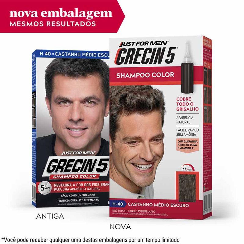 Shampoo-Tonalizante-Color-H-40-Castanho-Medio-Escuro-Grecin-5-60ml
