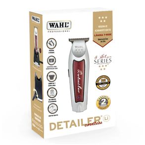 Máquina De Acabamento Detailer Cordless Silver Wahl Bivolt