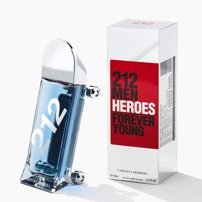 212 Men Heroes Carolina Herrera Eau De Toilette Masculino 150ml