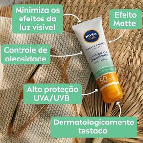 Protetor Solar Beauty Expert Facial Controle De Oleosidade Fps50 Nivea Sun 50ml
