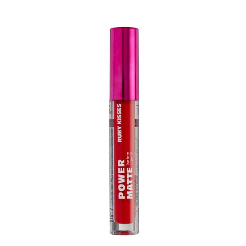 Batom-Liquido-Power-Matte-Oh-My-Red-Rk-By-Kiss-25ml