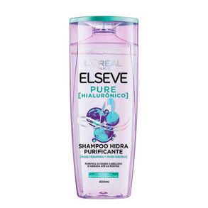 Shampoo Hidra Purificante Pure Hialurônico Elseve L’Oréal Paris 400ml