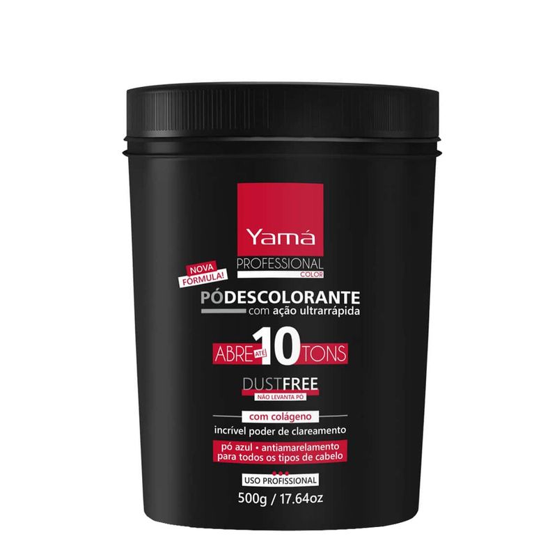 Po-Descolorante-Com-Acao-Ultra-Rapida-Abre-Ate-10-Tons-Professional-Color-Yama-500g