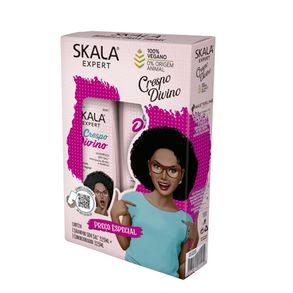 Kit Shampoo E Condicionador Crespo Divino Skala Expert 325ml