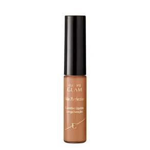 Corretivo Líquido Glam Skin Perfection Bege Escuro 1 Eudora 6,4ml