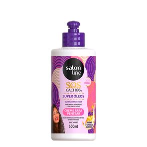 Creme Para Pentear S.O.S Cachos Super Óleos Salon Line 300ml