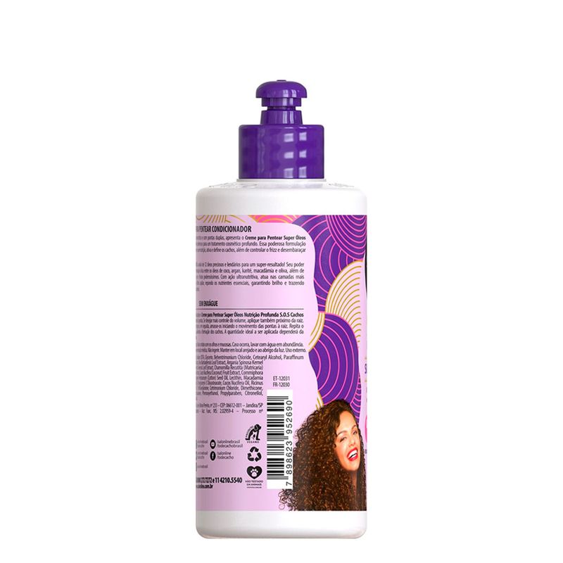 Creme-Para-Pentear-S.O.S-Cachos-Super-Oleos-Salon-Line-300ml