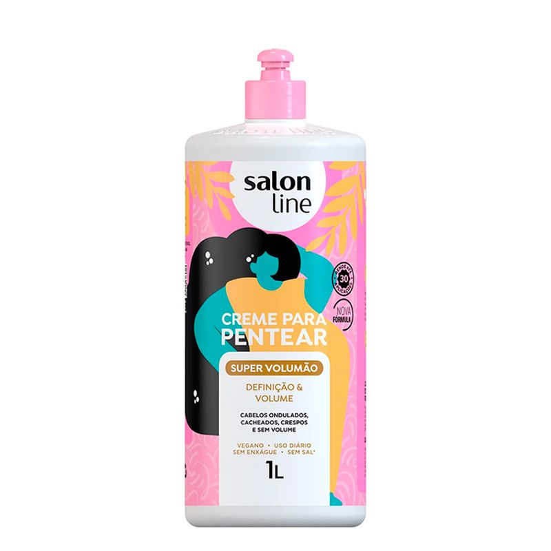 Creme-Para-Pentear-Super-Volumao-Salon-Line-1l