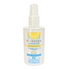 Loção Clareadora Biondina Sunshine Anaconda 140ml