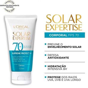 Protetor Solar Corporal Supreme Protect 4 Fps70 L’Oréal Paris 120ml
