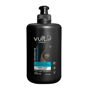 Creme Capilar Power Hidratante Recarga De Hidratação Vult Cabelos 300ml