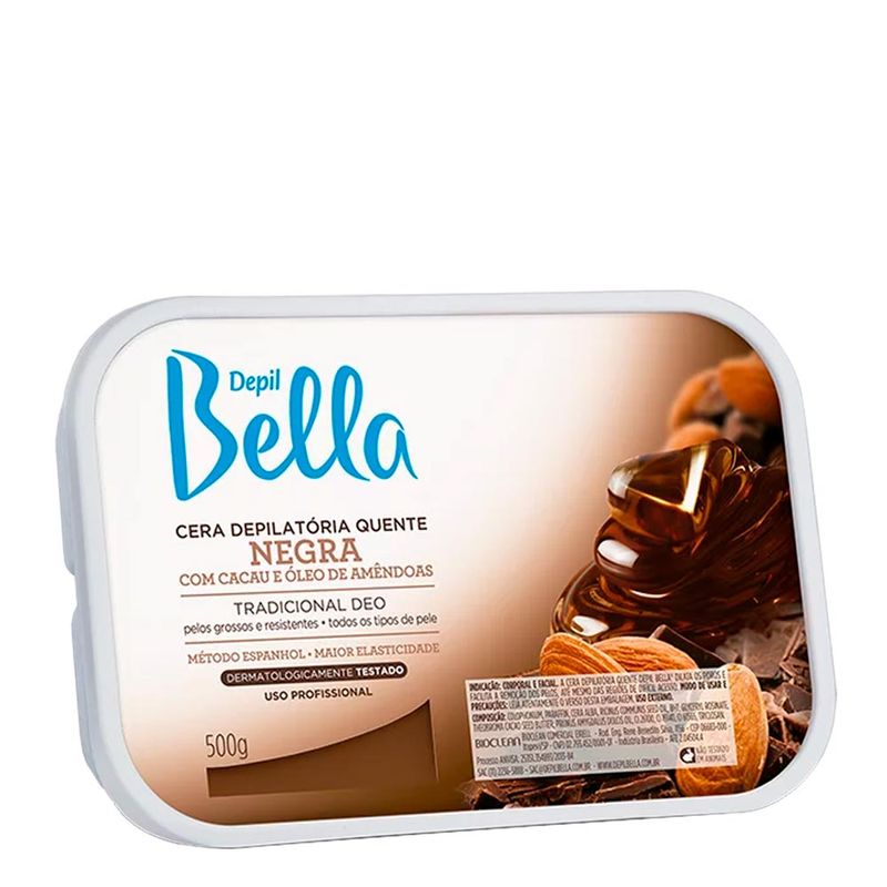 Cera Depilatoria Quente Negra Depil Bella 500g Danny Cosmeticos