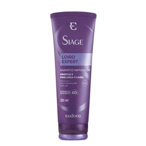 Shampoo Matizador Siàge Loiro Expert Eudora 250ml
