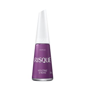 Esmalte Cremoso Violetraz O Novo Risqué 8ml