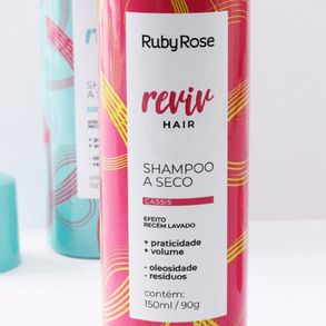Shampoo A Seco Reviv Hair Cassis Ruby Rose 150ml