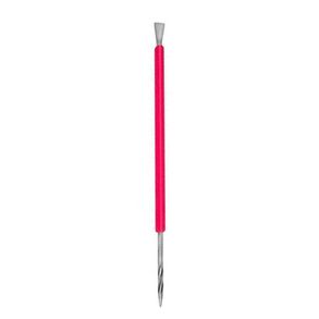 Espátula Bastão Inox Com Silicone Rosa Isis Cutelaria