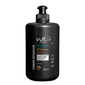 Creme Capilar Ativador Ondulados Cachos E Crespos Vult Cabelos 300ml