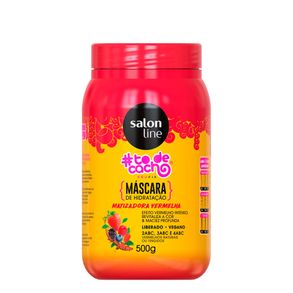 Máscara De Hidratação Matizadora #Todecacho Vermelho Salon Line 500g