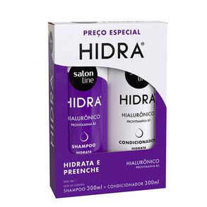 Kit Hidra Hidrata E Preenche Salon Line Shampoo + Condicionador 300ml