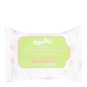 Lenço Facial Removedor De Maquiagem Melu By Ruby Rose 25 Unidades