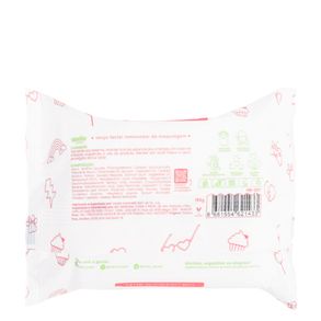 Lenço Facial Removedor De Maquiagem Melu By Ruby Rose 25 Unidades