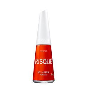 Esmalte Cremoso Sol Laranja Anima Risqué 8ml