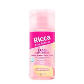 Tônico Purificante Facial Acne Defense Bio Transforma Ricca 140ml