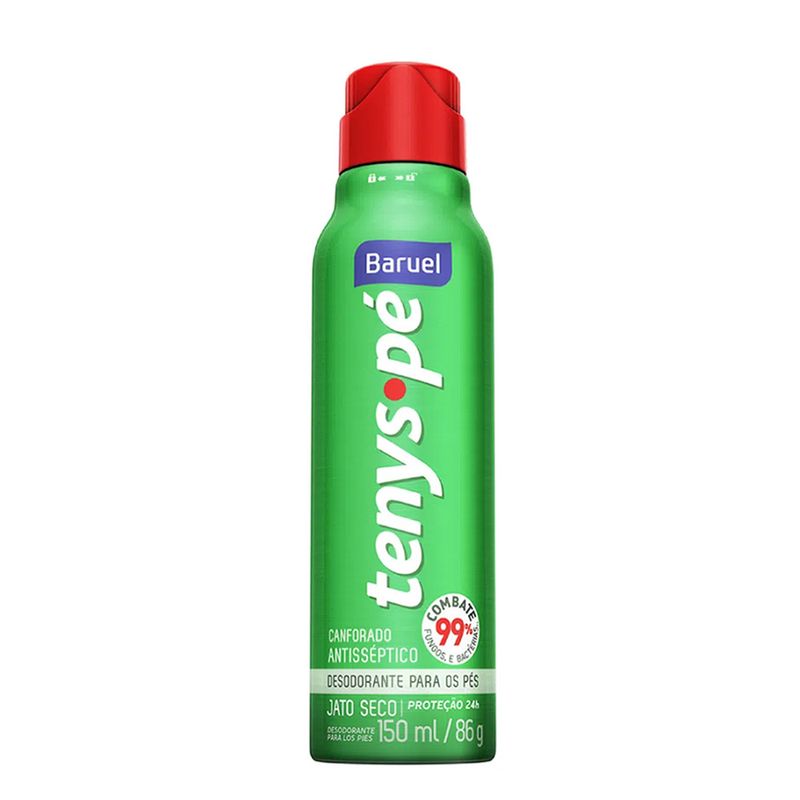 Desodorante-Para-Os-Pes-Jato-Seco-Tenys-Pe-Canforado-Baruel-150ml