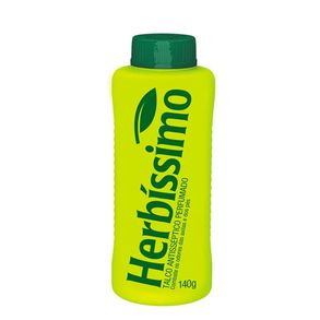 Talco Antisséptico Perfumado Pés E Axilas Herbíssimo 140g