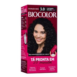 Mini Kit Coloração 3.0 Castanho Escuro Chique Biocolor