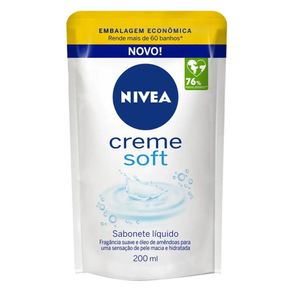 Sab Liq Nivea Creme Soft Refil 200