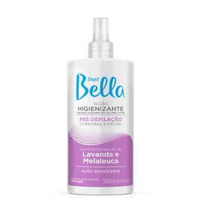 Loção Higienizante Pré-Depilação Lavanda E Melaleuca Depil Bella 500ml