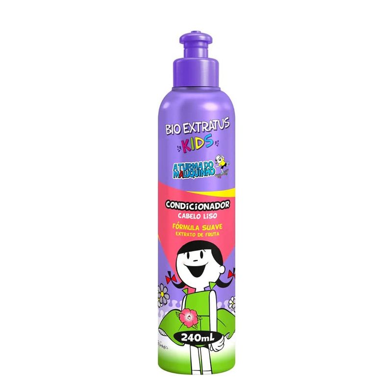 Condicionador-Cabelo-Liso-Bio-Extratus-Kids-240ml